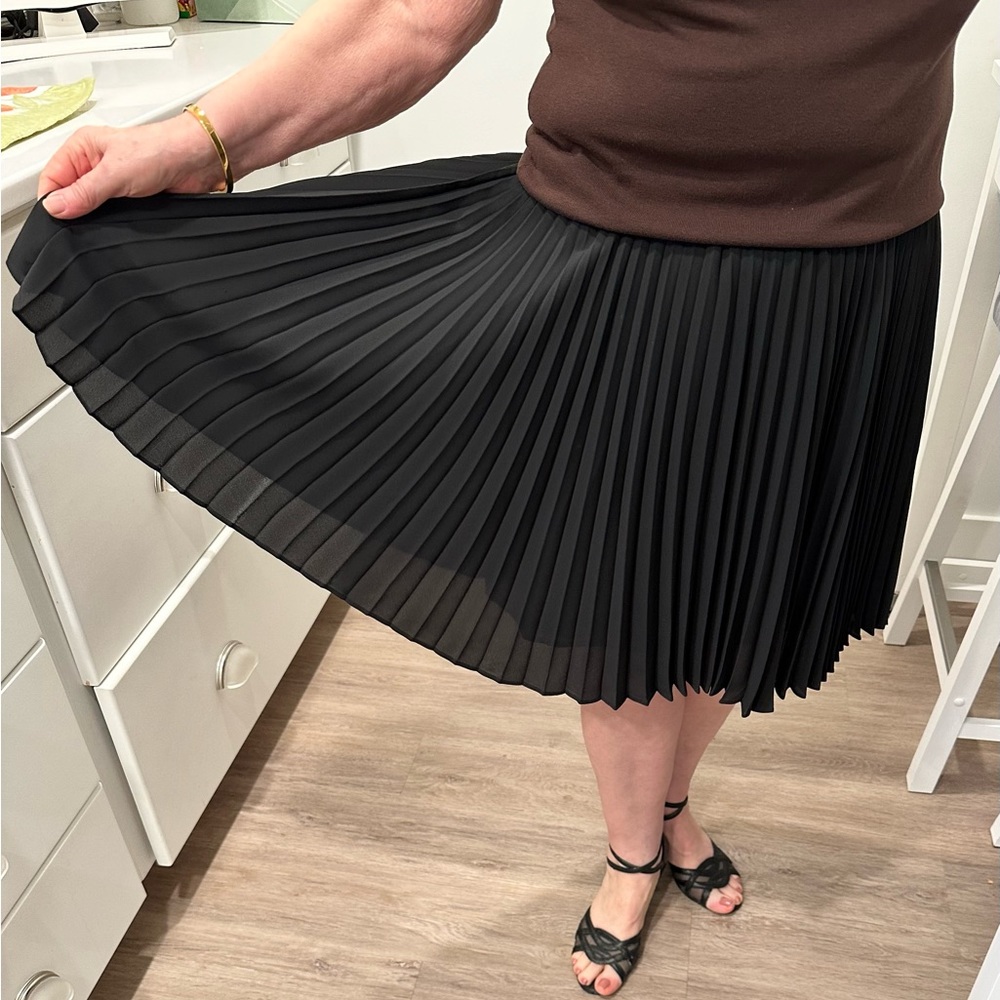 Cute Black pleated skirt